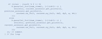 2d Heat Equation Using Data Parallel C