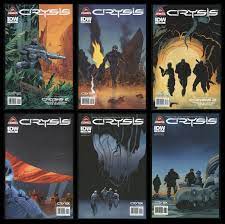 Crysis Comic Set 1-2-3-4-5-6 Lot Crytek EA Video Game IDW Peter Bergting  cvr art - CollectibleEntertainment.com