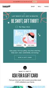 We did not find results for: Gift Cards Easy Peasy 11th Hour Gifting Thredup Email Archive