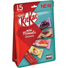 kitkat mini moments desserts bag kitkat