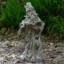 Wizard Green Man Gnome Cast Stone