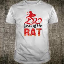 2020 Year Of The Rat Happy New Year Chinese Zodiac Calendar Shirt