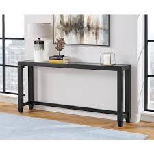 Rectangle Glass Top Sofa Console Table