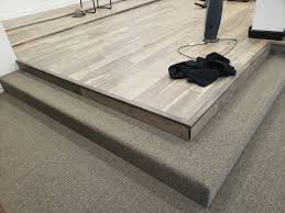 carpet flooring installation for church