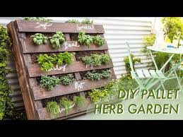 Diy Pallet Herb Garden