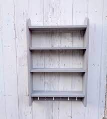 Grey Kitchen Shelves Unit Wall Shelves