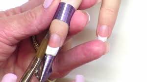 Here are a few acrylic paints to help you get things in order. Nails Troubleshooter Acrylic Pink And White Part 1 Of 3 Applying White Acrylic Youtube