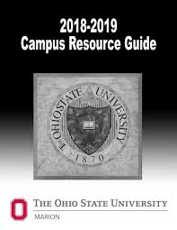 campus resource guide by the ohio state university at marion campus resource guide 2018 19 by the ohio state university at marion issuu