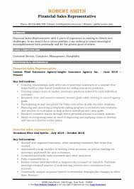 A sale can be defined as the act of selling a product or service for monetary exchange or other compensation. Financial Sales Representative Resume Samples Qwikresume