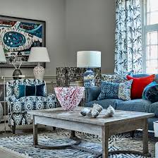 blue in your living room decor