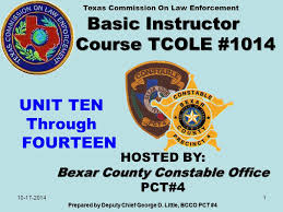 Basic Instructor Course Tcole Ppt Download
