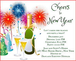 New Year Party Invitation Wording 365greetings Com