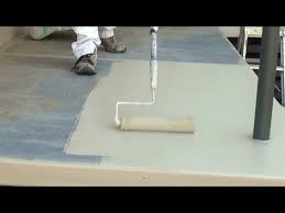 how to paint a concrete floor step by