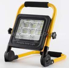 portable outdoor led solar flood light