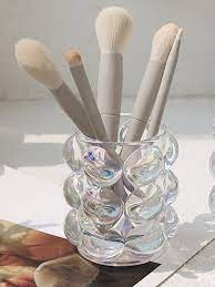 1pc clear creative makeup brush storage