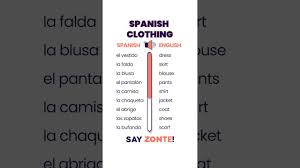 spanish clothing voary