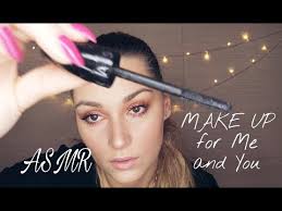 asmr makeup for me and you get ready