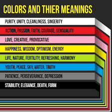 Colors And Their Meanings Infographic Lightsaber Color