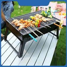 portable charcoal barbecue grill