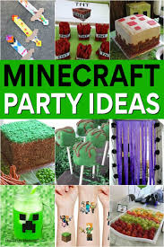 the best minecraft birthday party ideas