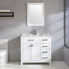 Bathroom Vanity Cabinet Ceramic Sink