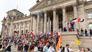 © bundesbildstelle/press and information office of the federal government of germany. Corona Reaktionen Auf Rechtsextreme Eskalation Vor Reichstag Der Spiegel