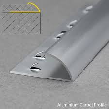aluminium bullnose carpet threshold