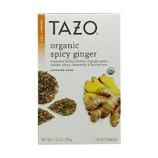 tazo organic y ginger herbal tea