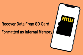 recover data from sd card formatted