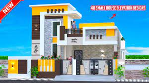 top 40 village single floor house front