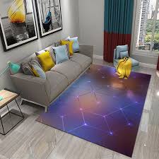 black 3d honeycomb carpet abstract