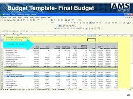 Budgeting Budget Template Final By Program Nonprofit Budget