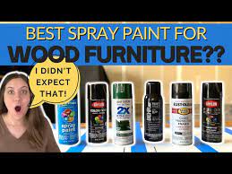 The Best Spray Paint For Wooden