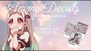 Find, read, and discover roblox royale high decal id codes, such us: Roblox Bloxburg And Royale High Aesthetic Anime Decal Codes Part 2 Youtube