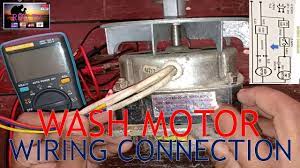 European machines tend to front load and for as long as i can remember had a motor with dozens of wires coming out. Washing Machine Motor Wiring Connections Tagalog Youtube