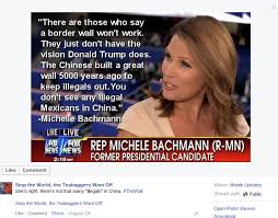 Bachmann Trump Overdrive : snopes.com via Relatably.com
