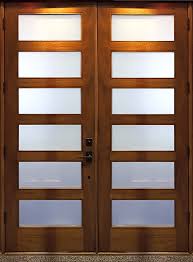 Craftsman Style Double Doors