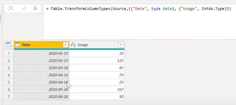 power query how to merge tables w