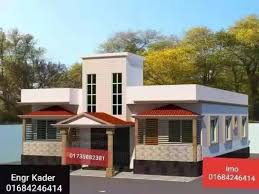 Low Cost House Model In Four Room