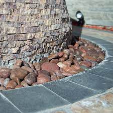 Gorgeous Pebbles For Garden Patio Design