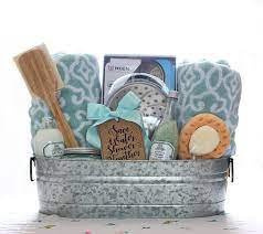 shower themed diy wedding gift basket idea