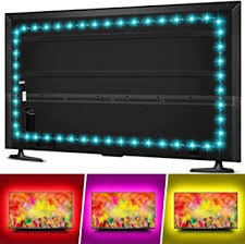 Amazon Com Hiromeco Led Tv Backlight For 50 55 Inches Tv Bias Lighting 11 5ft Usb Tv Lights Strip For 50 55 Inch Hdtv Cover 4 4 Sides Tvs Without Dark Spot 18 Colors 6 Dynamic Modes Home Improvement