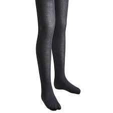 Sportoli Girls Soft Bamboo Hold And Stretch Footed Winter Tights Dark Grey Size 10 12