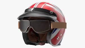 torc t50 vine helmet with goggles 3d