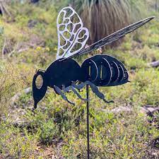 Garden Art Bee Sculpture Steel