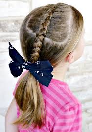 Best side swept braided black hairstyles; 20 Quick And Easy Braids For Kids Tutorial Included