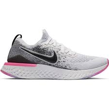 Nike epic react flyknit 2 women's running shoes uk size 7 black. Nike Epic React Flyknit 2 Running Shoes Women White Black Hyper Pink At Sport Bittl Shop