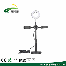 China 2020 3 5inch Selfie Desktop Ring Light Phone Holder For Live Streaming Usb Dimmable Video Light Fill Lamp China Make Up Lights And Tripod Stand Price