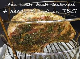 big easy standing rib roast method