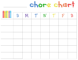 28 Simple Chore Chart Template Robertbathurst